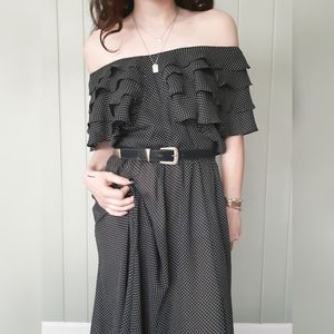 Vintage off the shoulder dress